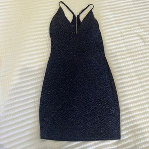 Windsor Medium Flower open back Straps Midnight